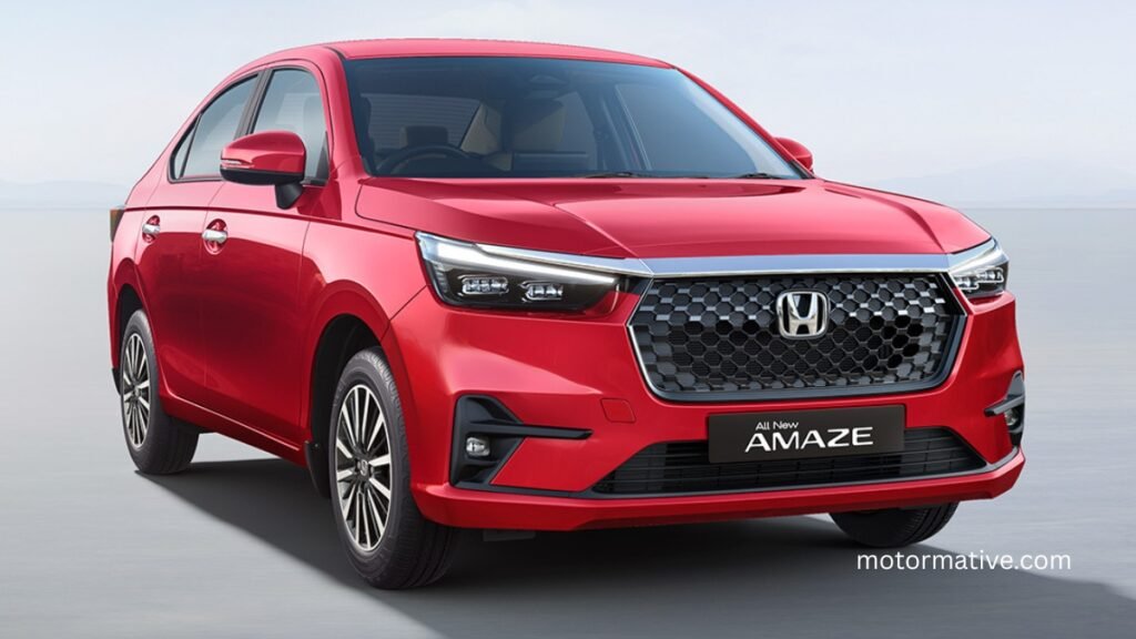 Honda Amaze front profile showing the latest price hike in 2026
