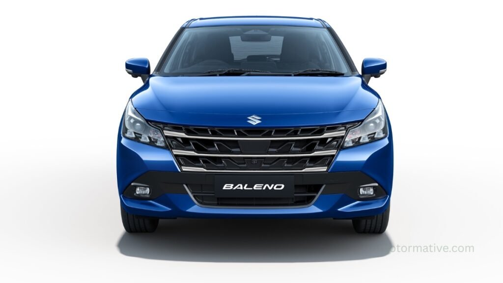 Maruti Baleno Facelift Price: front profile showing updated design
