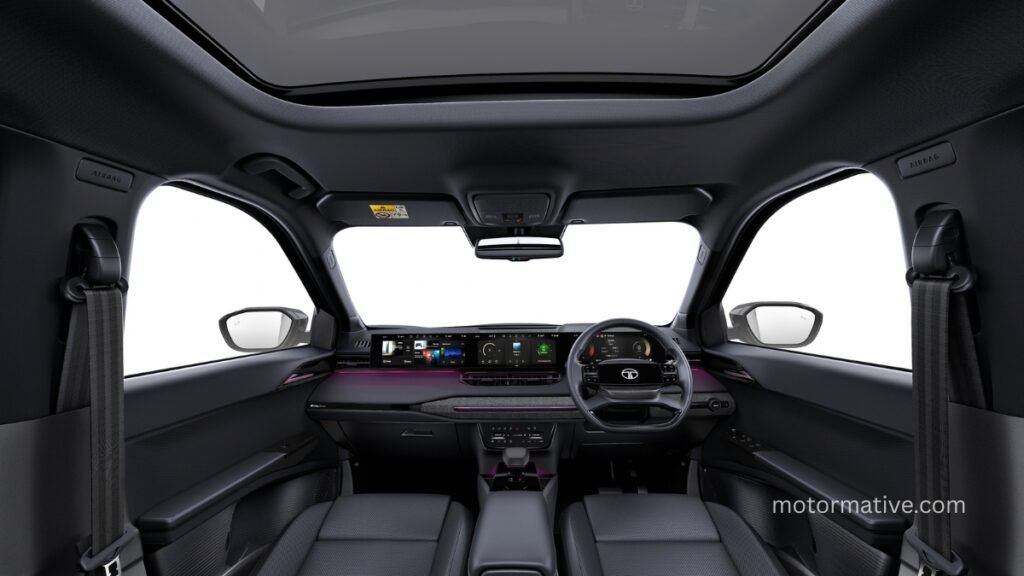 Tata Sierra Dark Edition Interior Layout