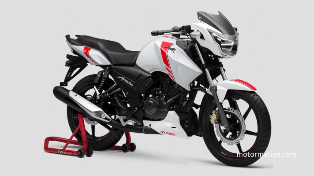 TVS Apache RTR 160 new variant with updated features and sporty design