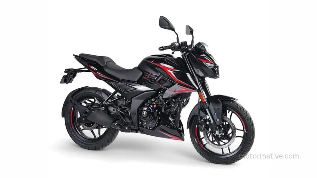 Bajaj Pulsar N250SS motorcycle with updated features and sporty styling
