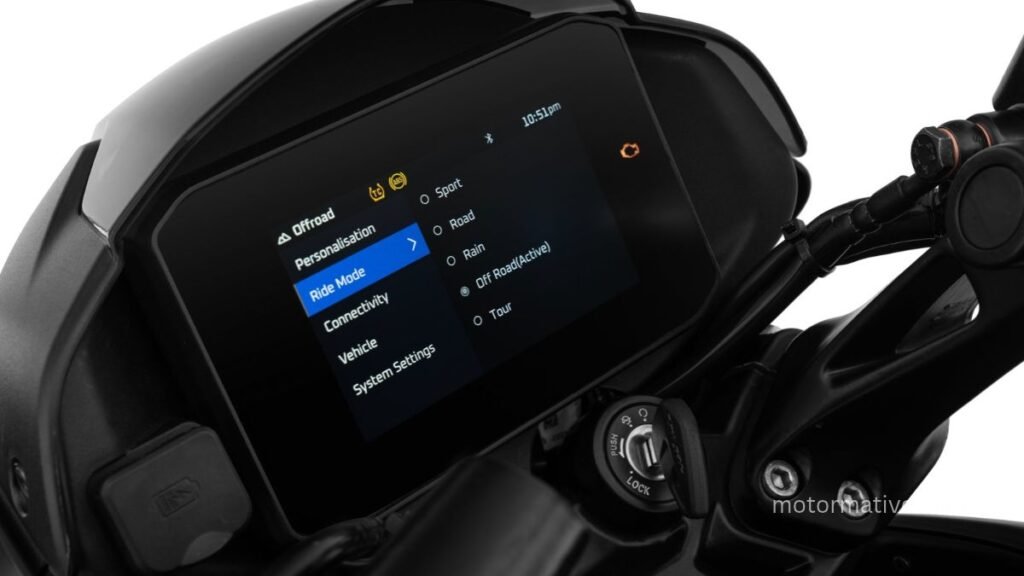 Bajaj Pulsar NS200 TFT