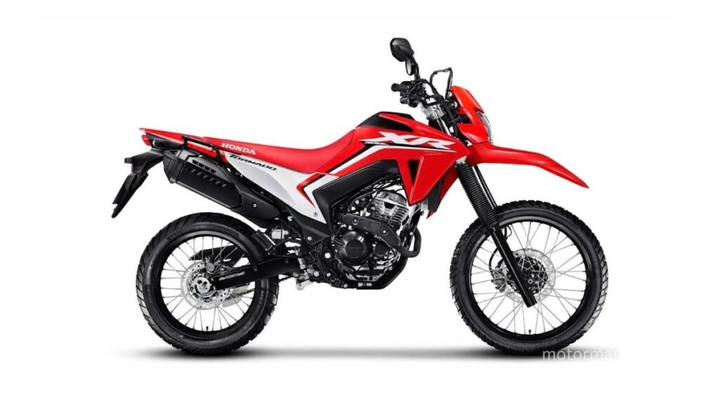 Honda XR300L dual-sport motorcycle launched in India with off-road design and spoke wheels