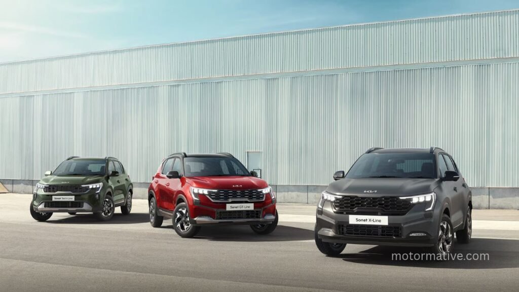 Kia Sonet SUV featuring the latest price hike and updated variant prices in India