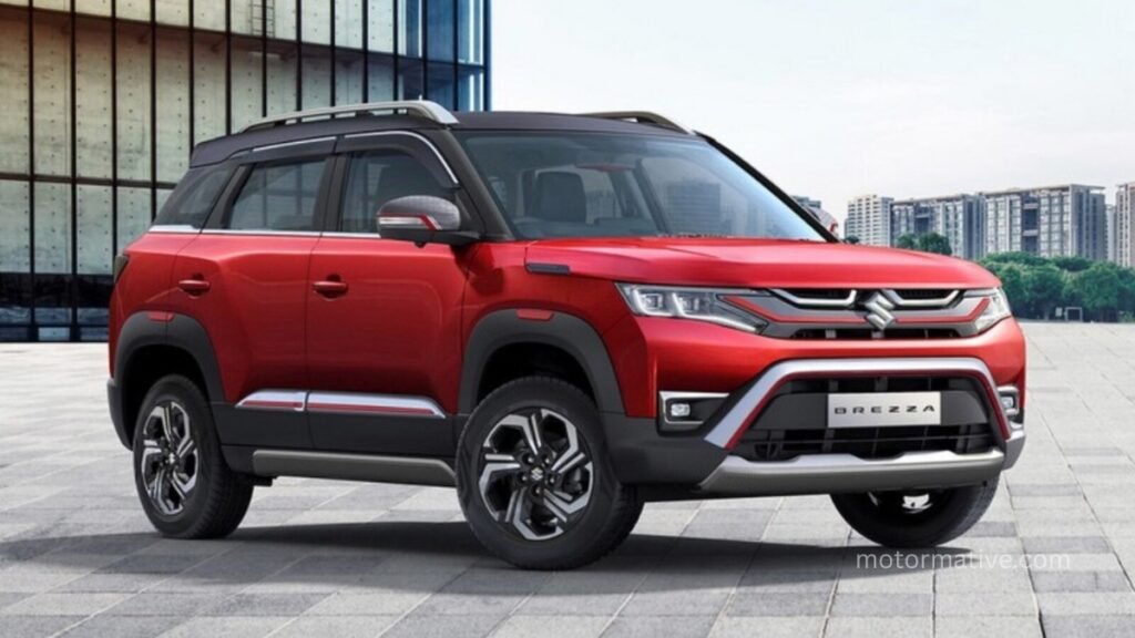 Maruti Brezza showing the SUV as bookings reach around 95,000 pending orders
